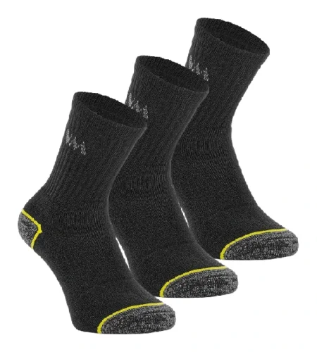 Socks VM WORK, black, set of 3 pairs