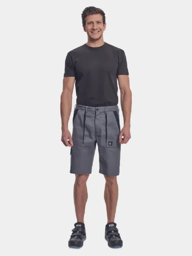 Arbeits-Shorts Cerva Max Neo, 100% Baumwolle, anthrazit