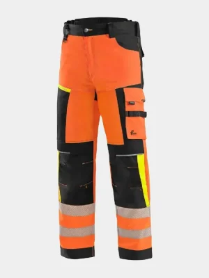 Reflexné montérky CXS Benson, oranžové