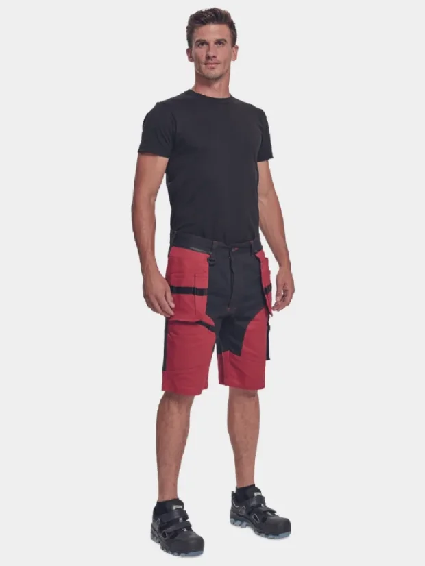Arbeits-Shorts Cerva Keilor, rot