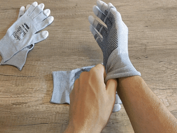Pracovné rukavice Uvex Unipur ponúkajú skutočne dobrý cit