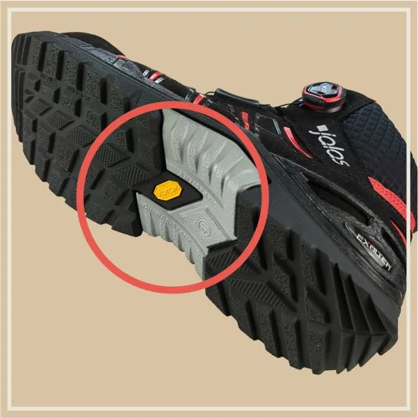 Safety shoes Jalas 9985 Exalter, vibram outsole