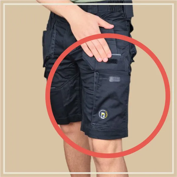 Oberschenkeltasche mit Klettverschluss
