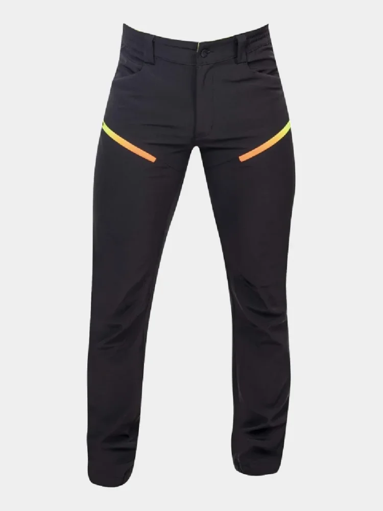 Ardon Creatron Softshell Work Trousers, Black-Neon