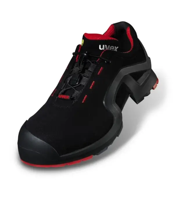 Safety shoes uvex 1 x-tended support, S3 SRC, black