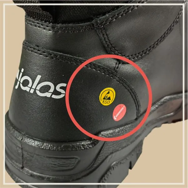 Ankle safety shoes Jalas 1598, esd