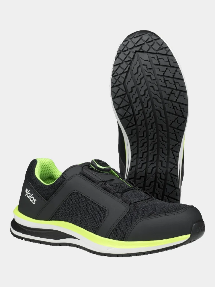 Jalas Tempus 5668 work sneakers, S1 P, black-green
