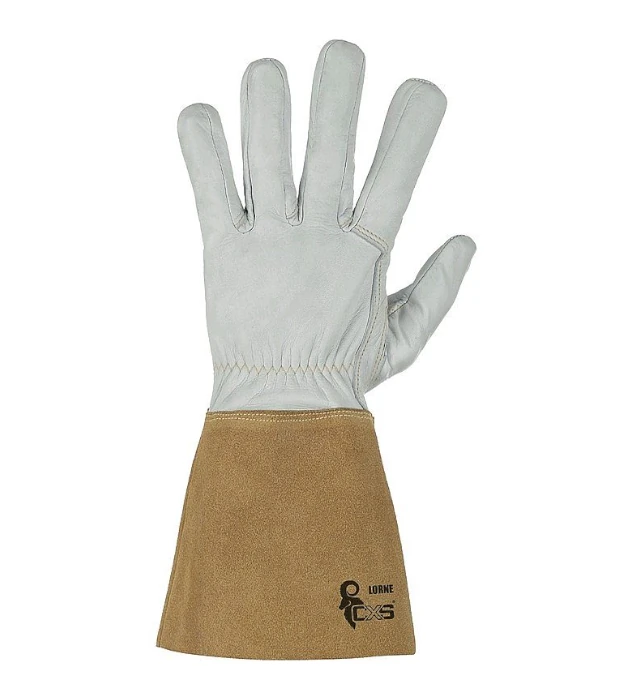 CXS LORNE welding gloves, goatskin grain leather