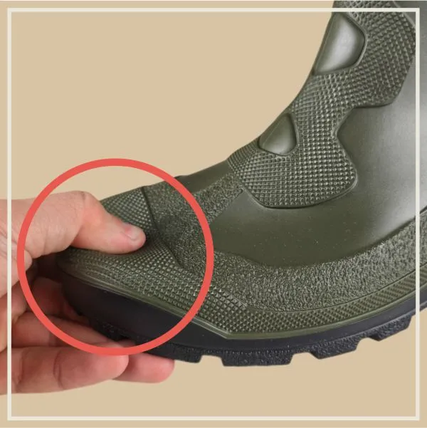 Insulated boots Spirale Tefal, toe