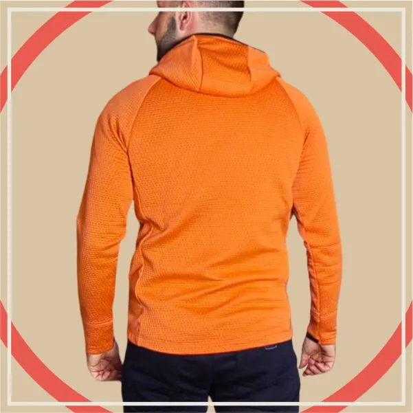 Snickers workwear 8405, oranžová, chrbát