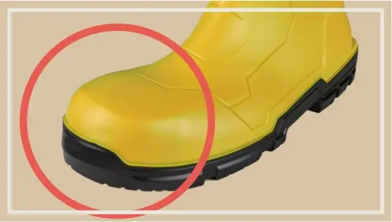Pracovné gumáky Dunlop Acifort S5 žlté, špička