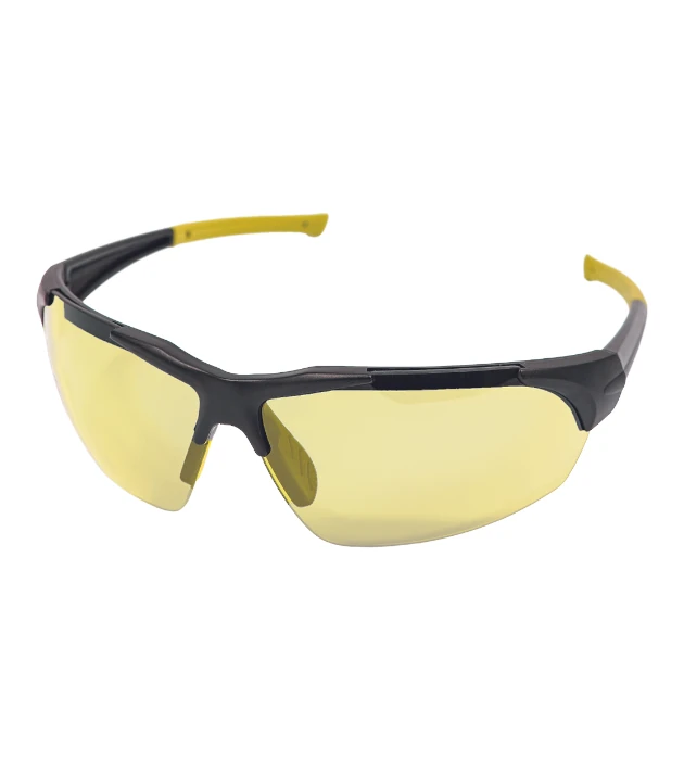 Ochranné pracovné okuliare Cerva HALTON, žlté