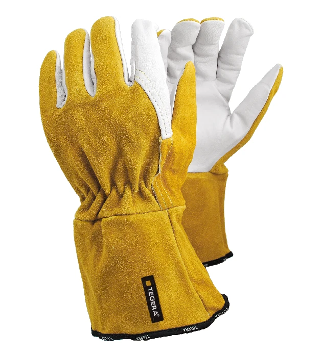 Welding work gloves Tegera 118A, full grain goatskin