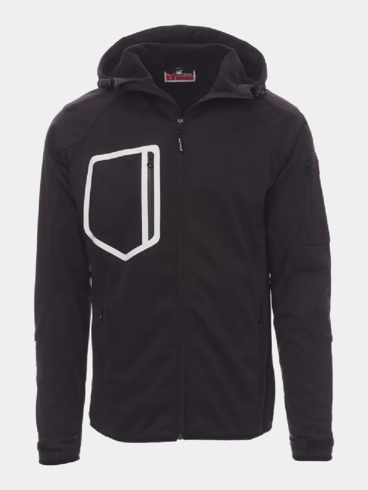 Payper Extreme softshell work jacket, black