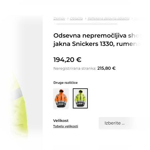 Delovna oblačila za podjetja - takojšen popust
