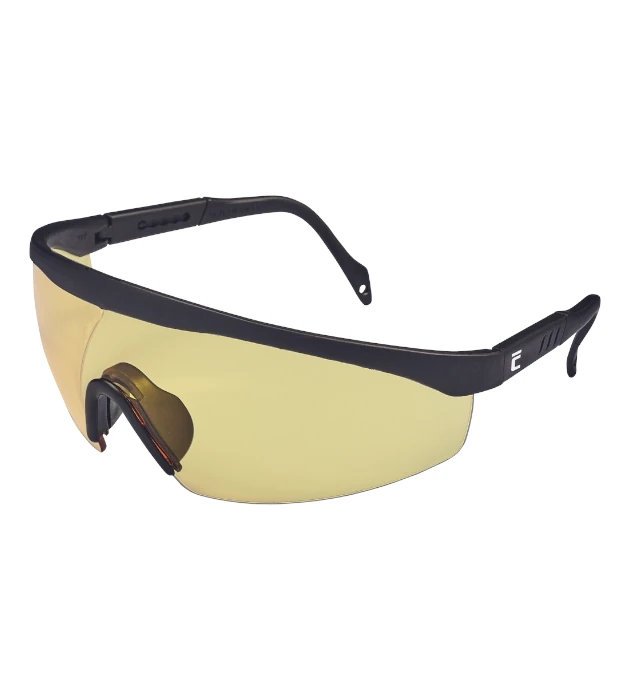 Ochranné pracovné okuliare Cerva LIMERRAY, žlté