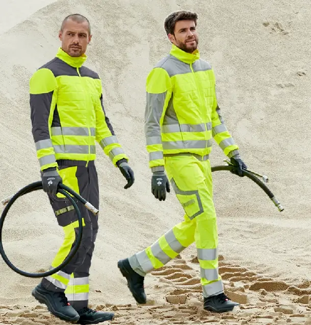 Reflective work trousers