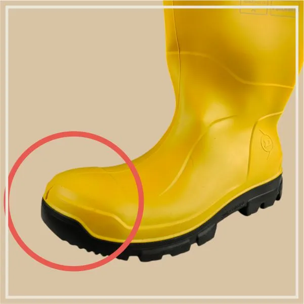 Dunlop Purofort FieldPro Boots, yellow, steel toe cap