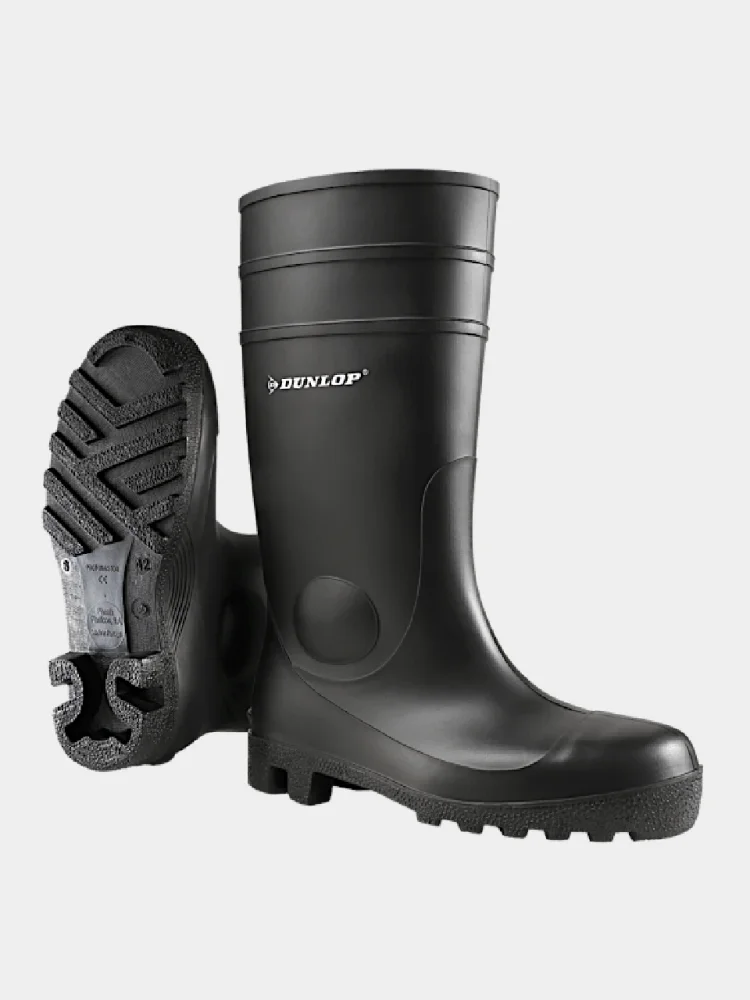 Pracovné gumáky DUNLOP Protomastor S5, oceľ. špička, čierne