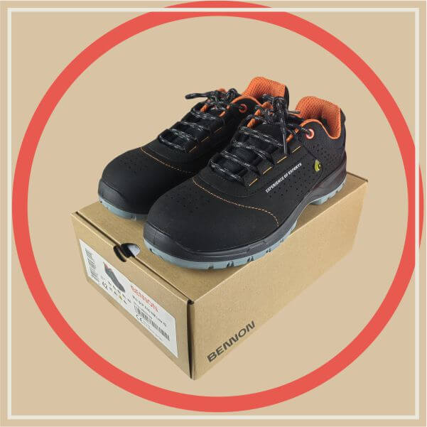 Bennon Nux S1P ESD work shoes, delivery