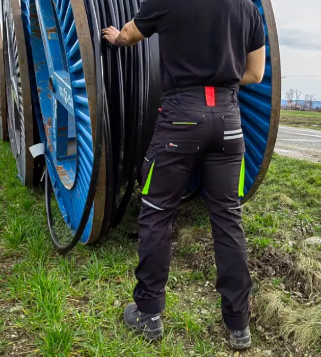 Stretchové montérky Payper Technik Next 400, černé