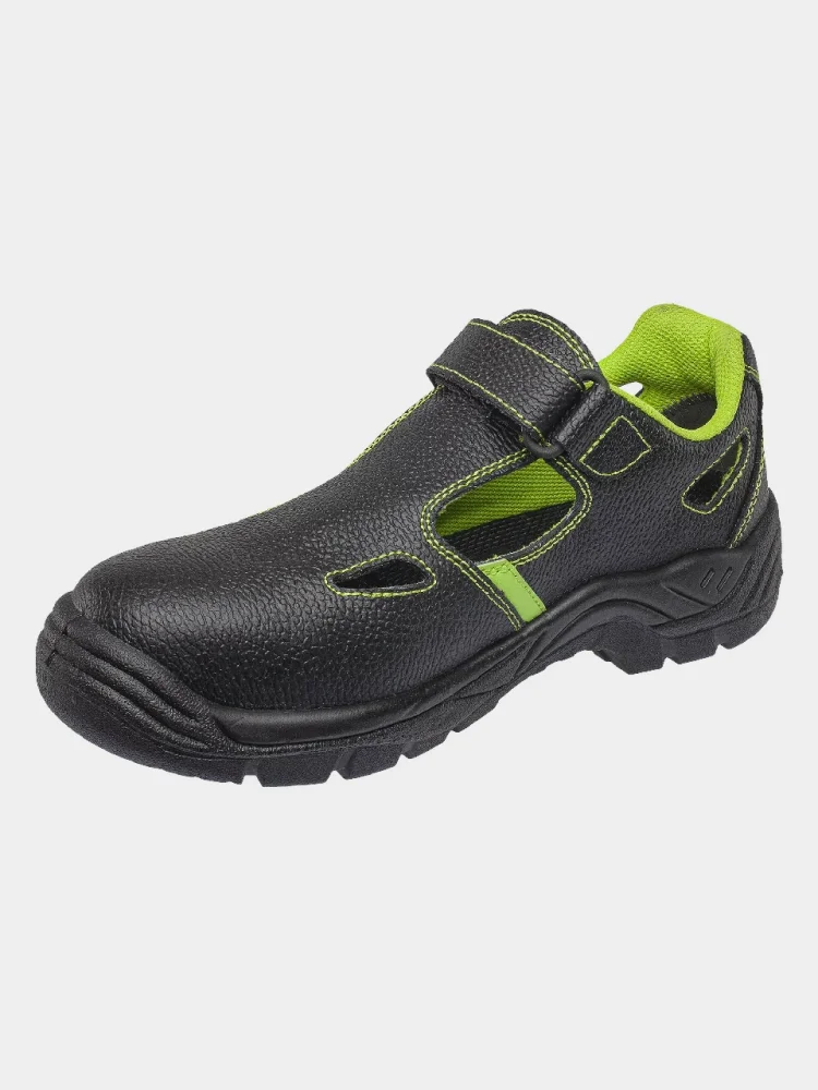 Bennon BASIC S1 work sandals, black, steel toe cap